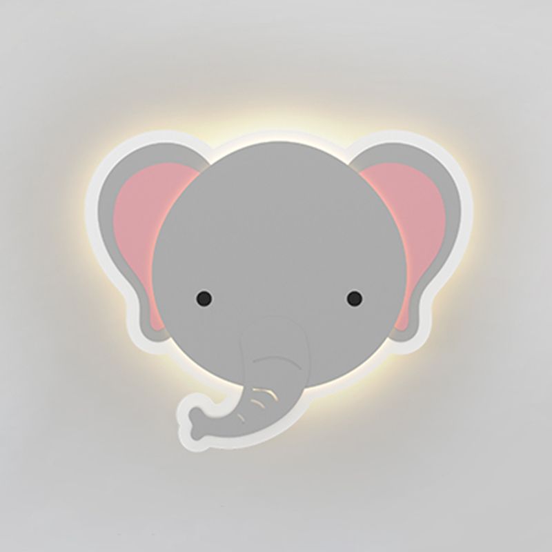 Cartoon Wall Light Fixture Modern Style Metal Wall Mount Lighting