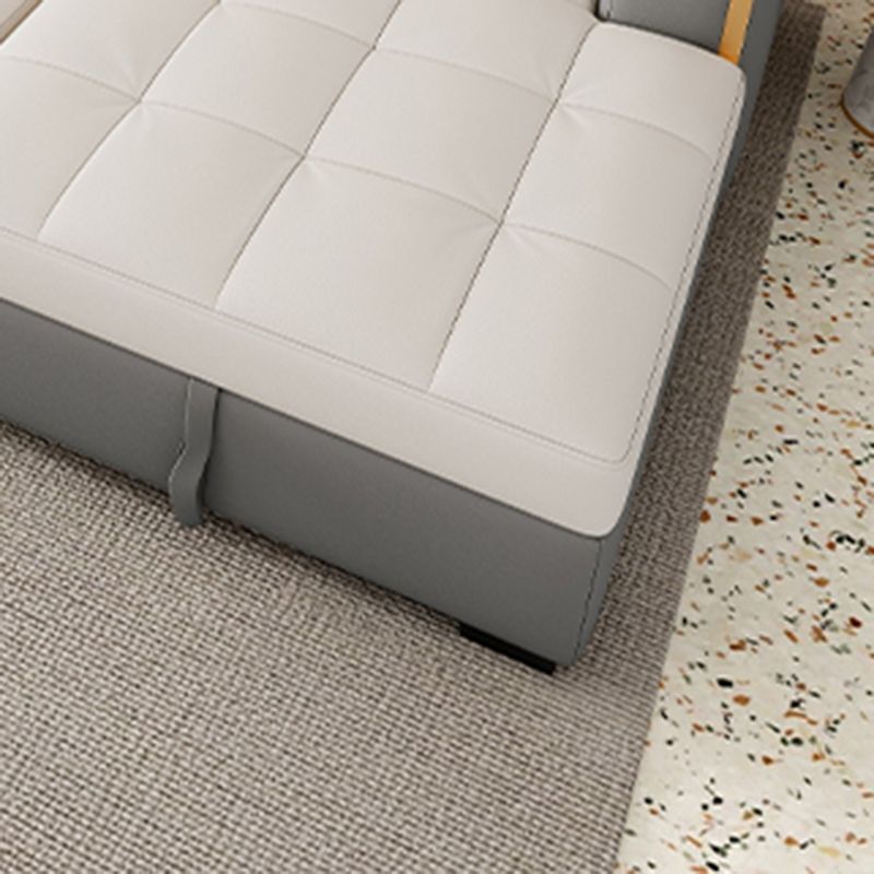 Stain Resistant Sofa Bed USB Charging Convertible Sectional with Storage