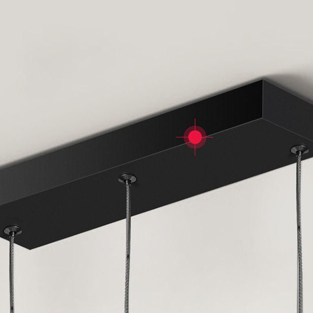 Circle Island Chandelier Lights Contemporary Metallic Chandelier Lighting Fixtures For Dining Table