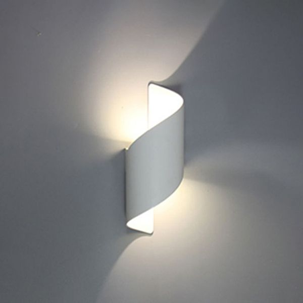 2-Light Wrapped Wall Sconce Lights Contemporary Style Metal Wall Mounted Lights
