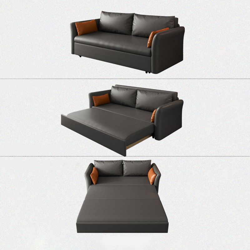 31" Wide Scandinavian Sleeper Sofa Futon Foldable Sleeper Sofa