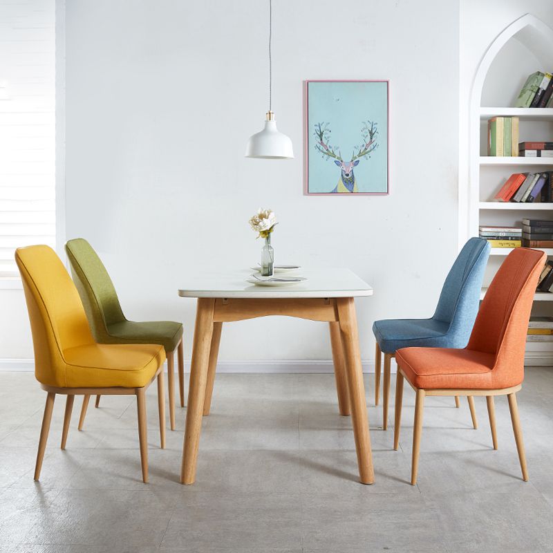 Sillas de comedor de metal de estilo moderno, silla lateral con brazo para cocina