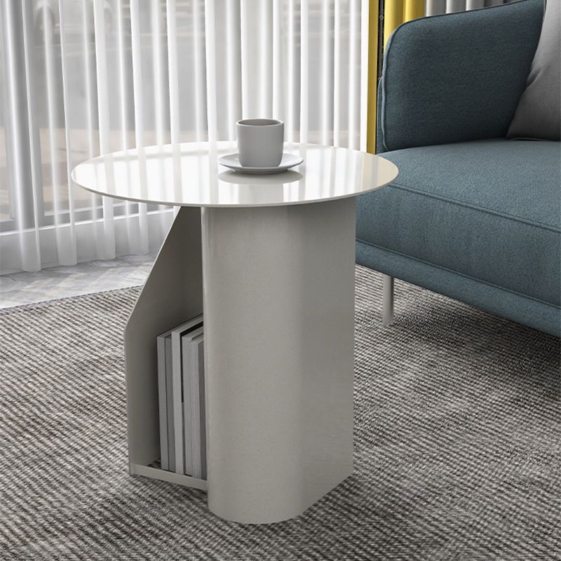 Mid-Century Modern Iron Coffee Table 1 Les Cocktail Table with Storage