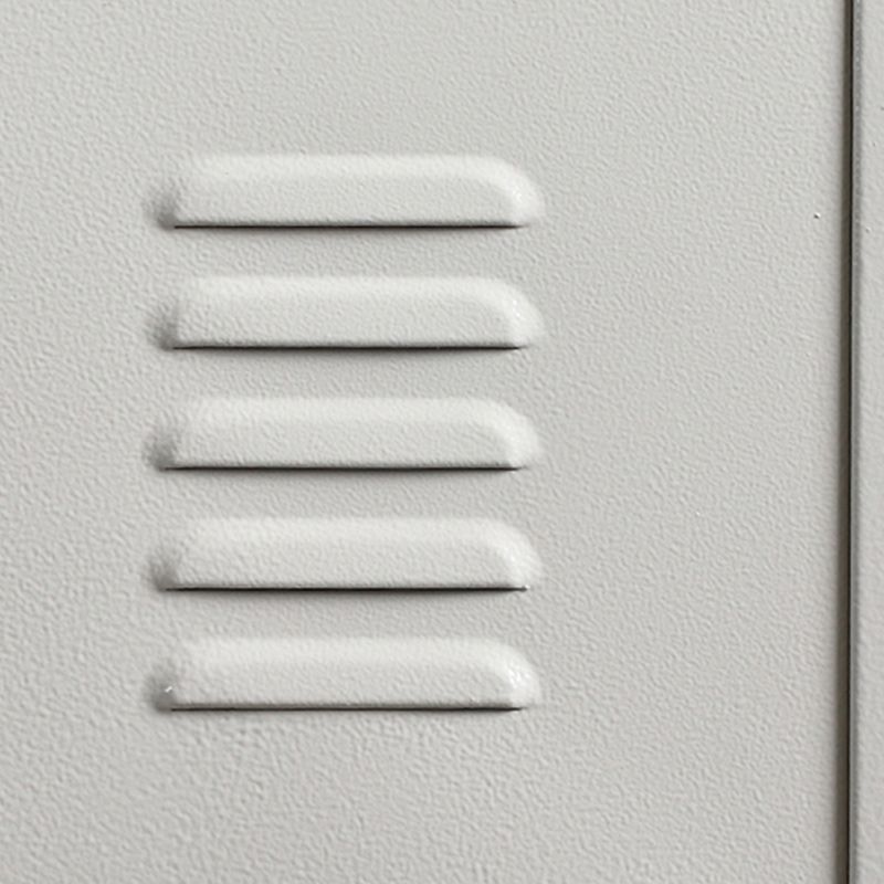 Contemporary Wardrobe Metal White Colour Wardrobe Closet for Bedroom