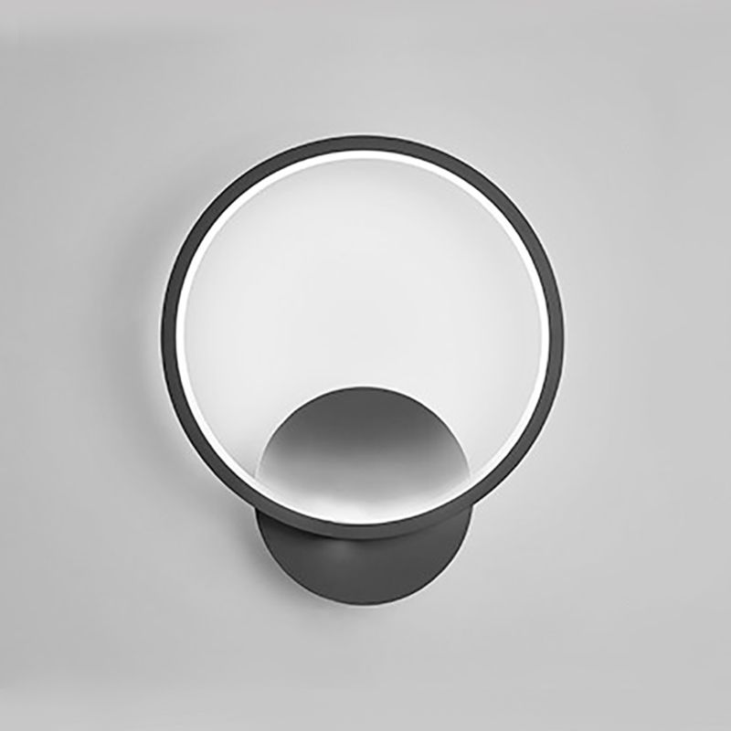 Lumières à nuances géométriques en métal Modern Simple Style 1 HEAD WALL MOUR MOURNAL