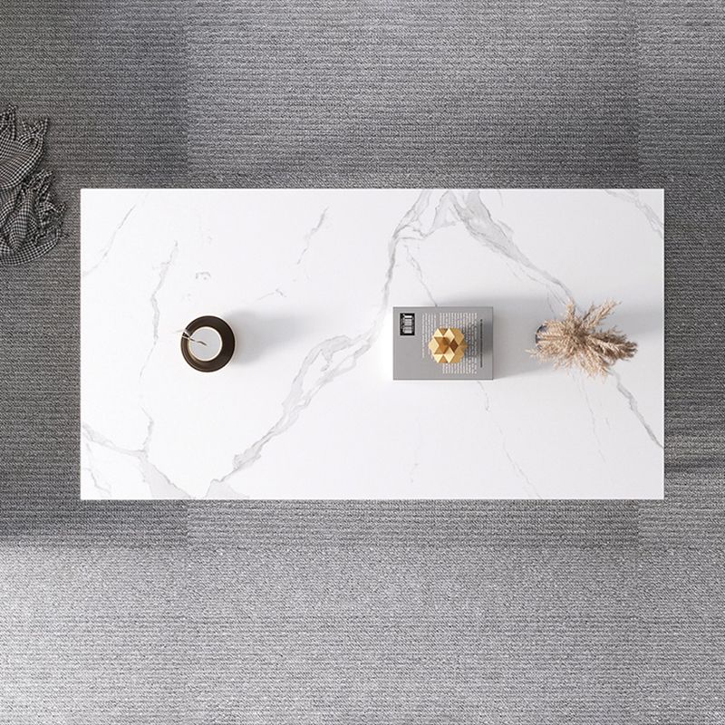 No Distressing Sled Coffee Table Rectangle Slate Single Coffee Table