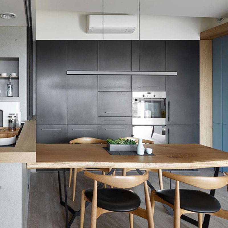 Geometric Shape Modern Style Island Pendant Metal Island Light Fixtures for Dining Room