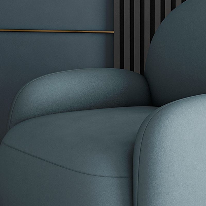 31.5" Wide Scandinavian Single Sofa Chair Fixed Back Arm Chair for Living Room