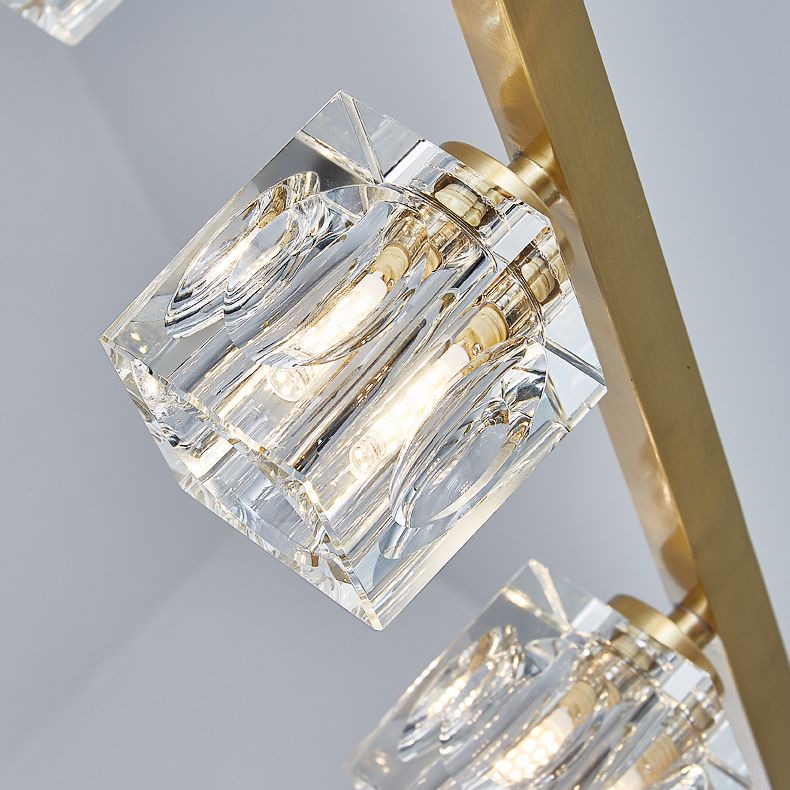 Contemporary 4/5/6-Light Golden Kitchen Island Lighting LED Ceiling Light
