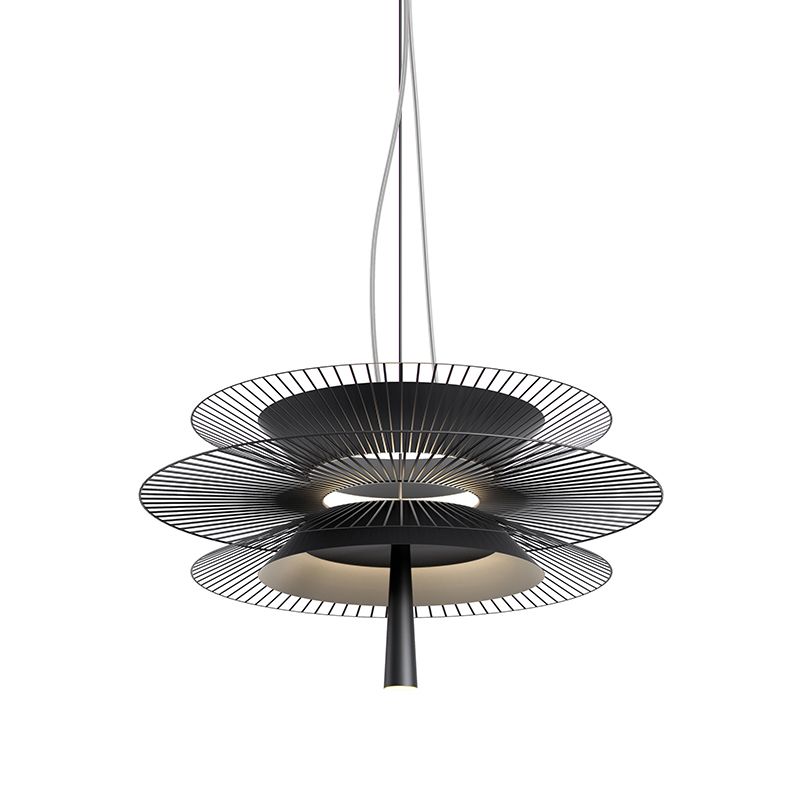 Metal Contemporary Hanging Pendant Light 1-Light Drop Pendant for Dining Room