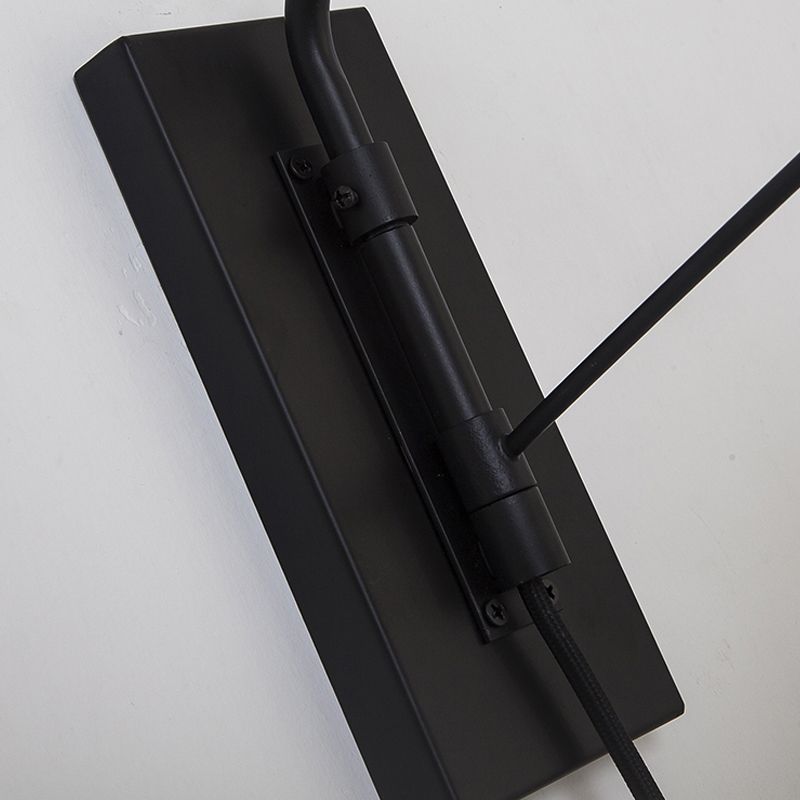 Messing 1 Leichte Leuchten Beleuchtung Loft Style Metallic Fass Schatten Wandleuchte Leuchte mit Winkelarm für Schlafzimmer