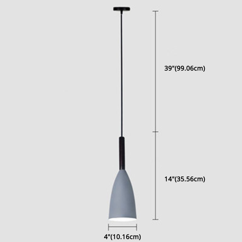 Bottle Pendant Ceiling Light Simplicity Style Metal Ceiling Pendant Lamp for Dinning Room