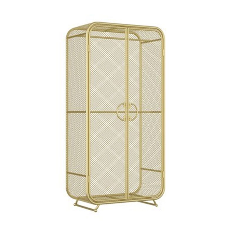Modern Style Wardrobe Closet Metal Wardrobe Cabinet for Bedroom
