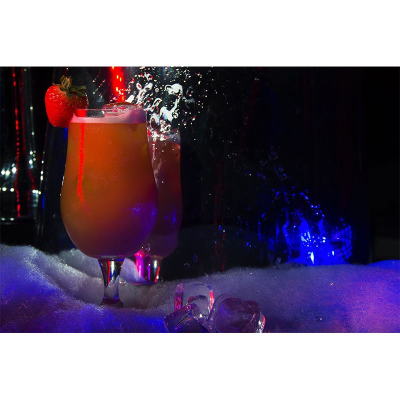 Commercial Bar Wall Covering Mural Moisture Resistant, Personalized Size