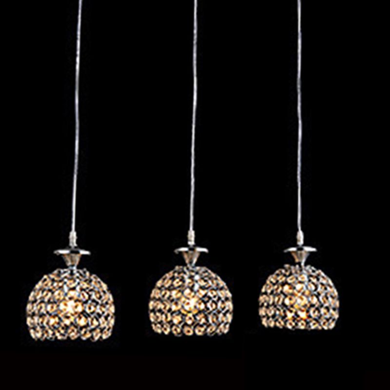 Éclairage de plafond de salon à pendentif de suspension minimaliste