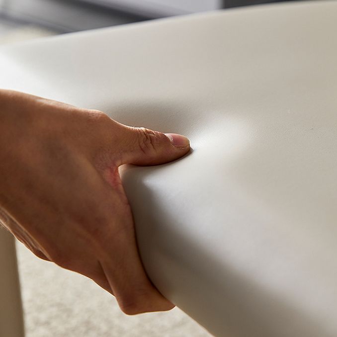 Contemporary Kitchen Wingback Side Chair Armless Dining Chairs