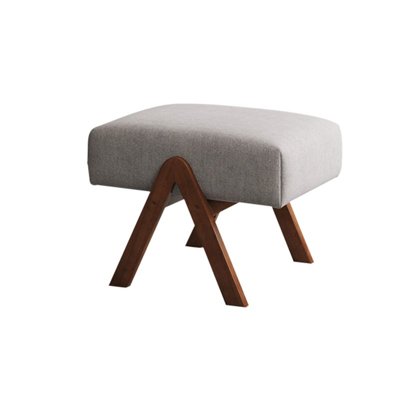 25.59"Wide Accent Chair Cotton Blend Lounge Chair with Sled Base and Pillow Back