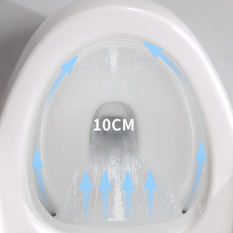 Modern Siphon Jet Flush Toilet One Piece Urine Toilet for Bathroom