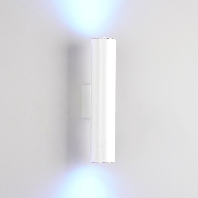 Metal Cylinder Sconce Light Fixture Nordic Style LED Wall Mount Light Fixture