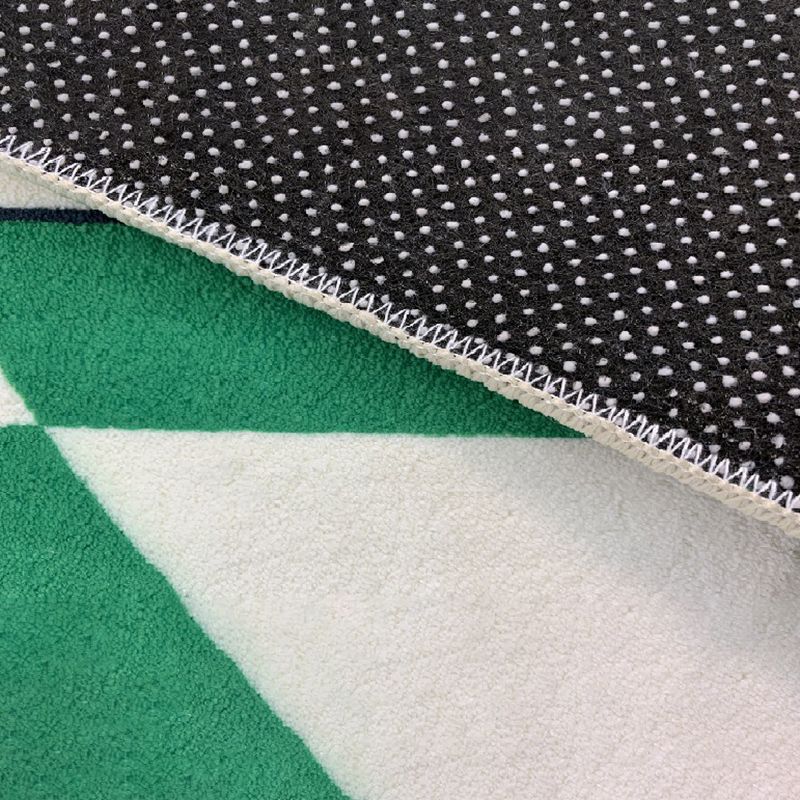 Buttercream Heart Shape Rug Abstract Rug Stain Resistant Machine Washable Carpet