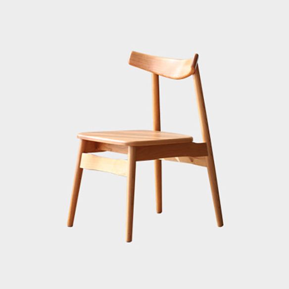 Modern Wood Rectangle Dining Set Standard Height Home Use Dining Room Furniture Set