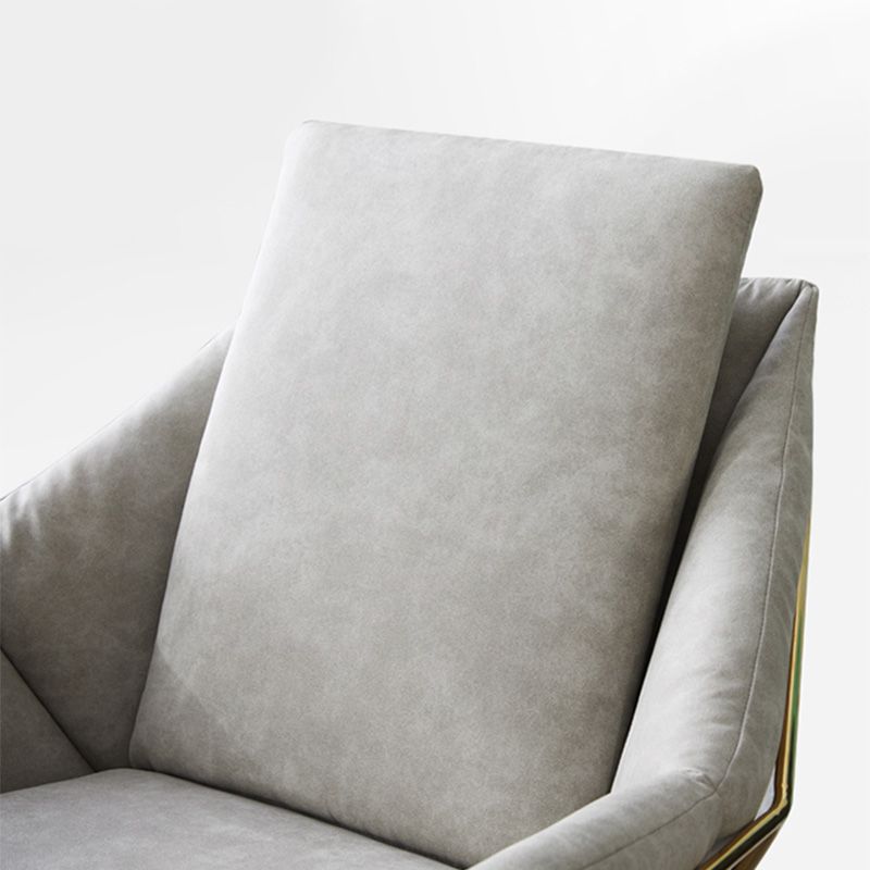 Bonded Leather Chair  27.5"L x 27.5"W x 29.5"H Arms Included Chair for Living Room