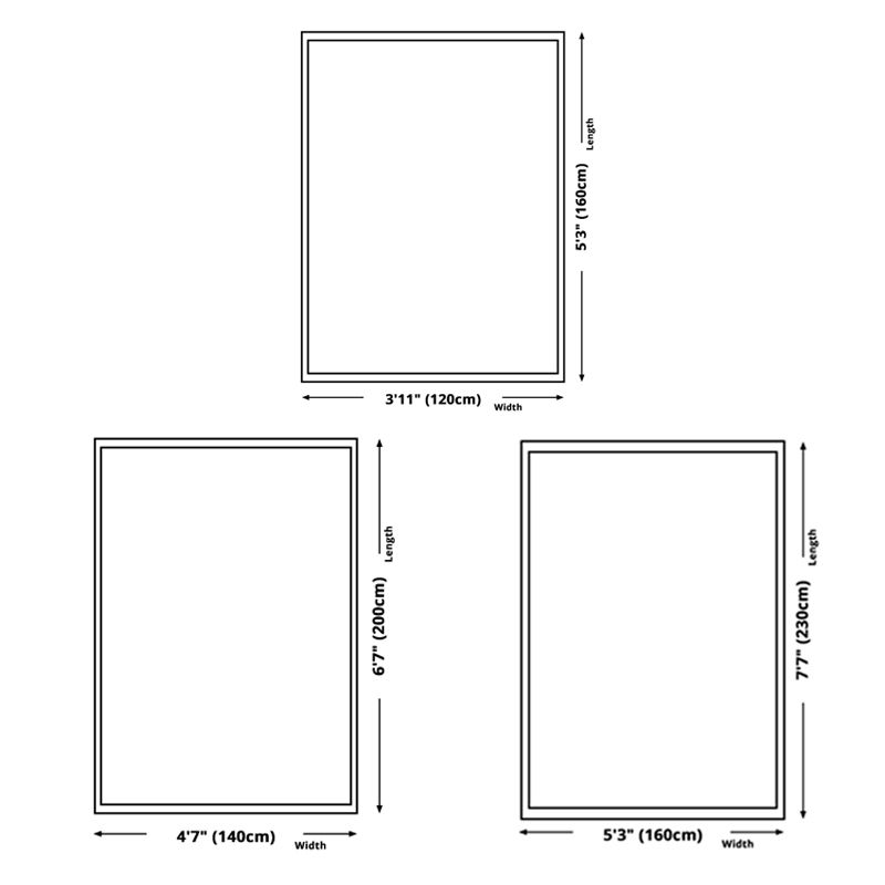 Leisure Area Carpet Funky Washable Area Rug Stain PVC Resistant Carpet for Home Decor