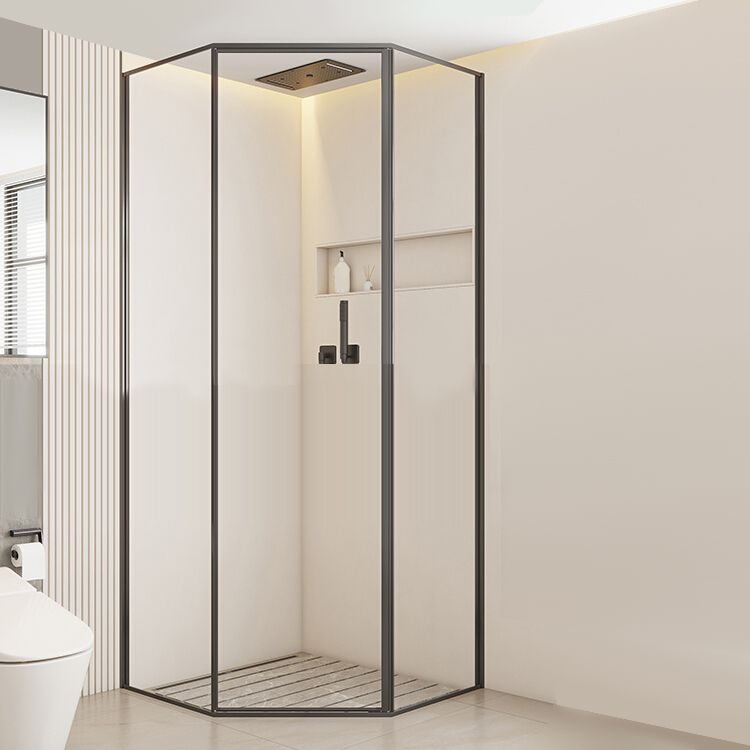 Pivot Framed Shower Bath Door Transparent Clear Shower Bath Door
