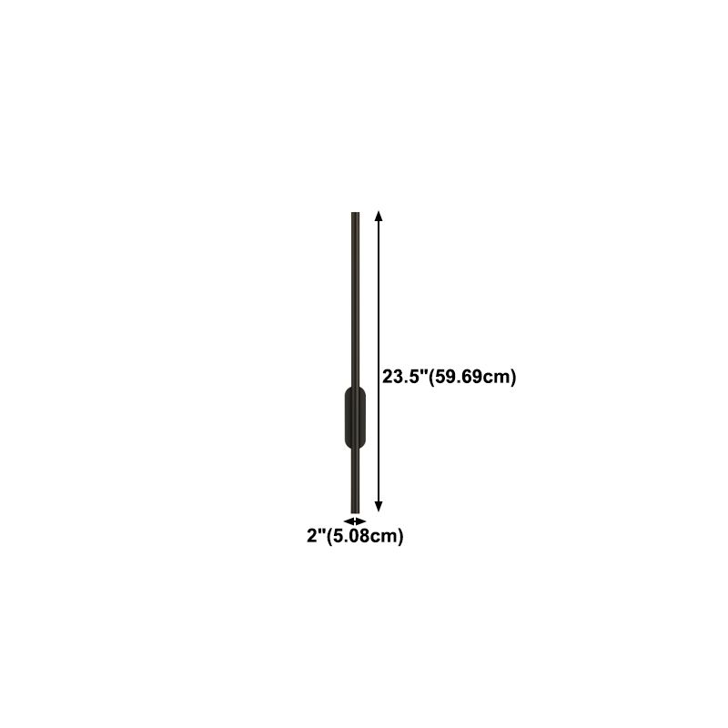 Metal Linear Wall Sconce Lighting Simple LED Wall Mounted Lighting