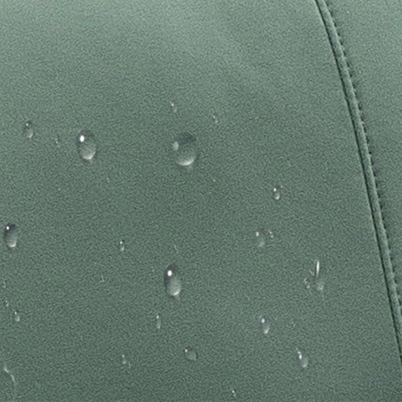 Faux Leather Sofa Tuxedo Arm Stain Resistant Sofa 25.59" H for Apartment