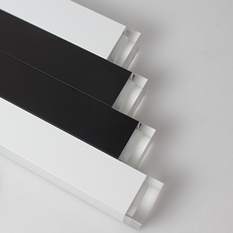 Modern Style Linear Hanging Light Metal 1 Light Pendant Lamp for Dining Room