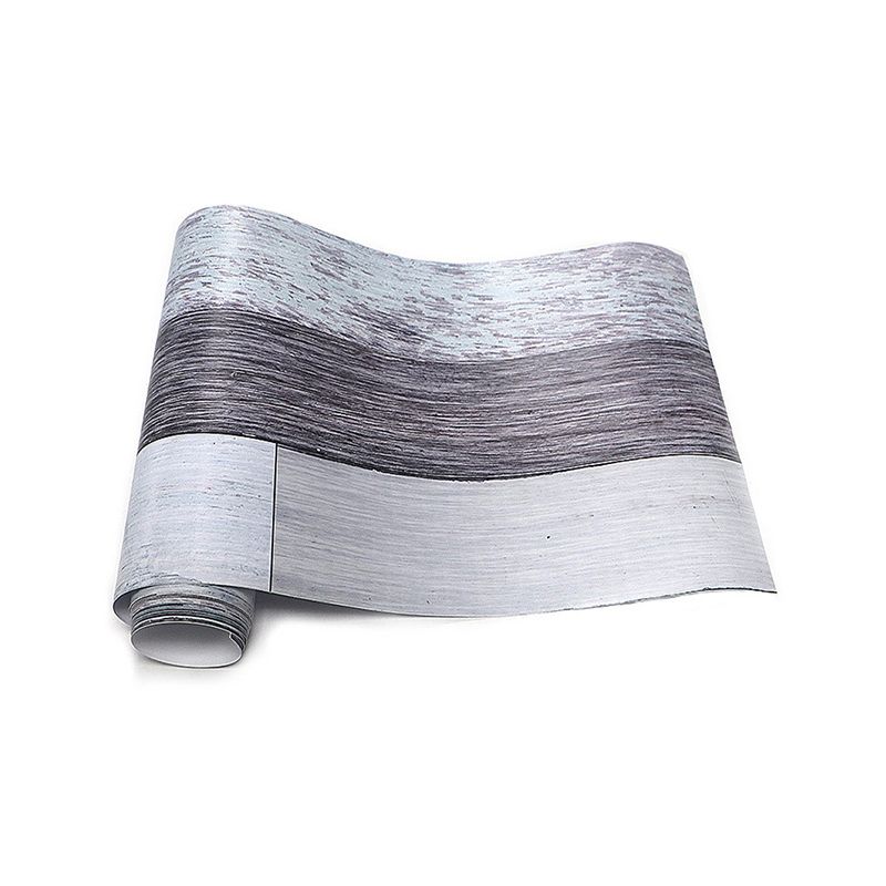 PVC Self Adhesive Wallpaper Countryside Wood Effect Wall Covering for Living Room