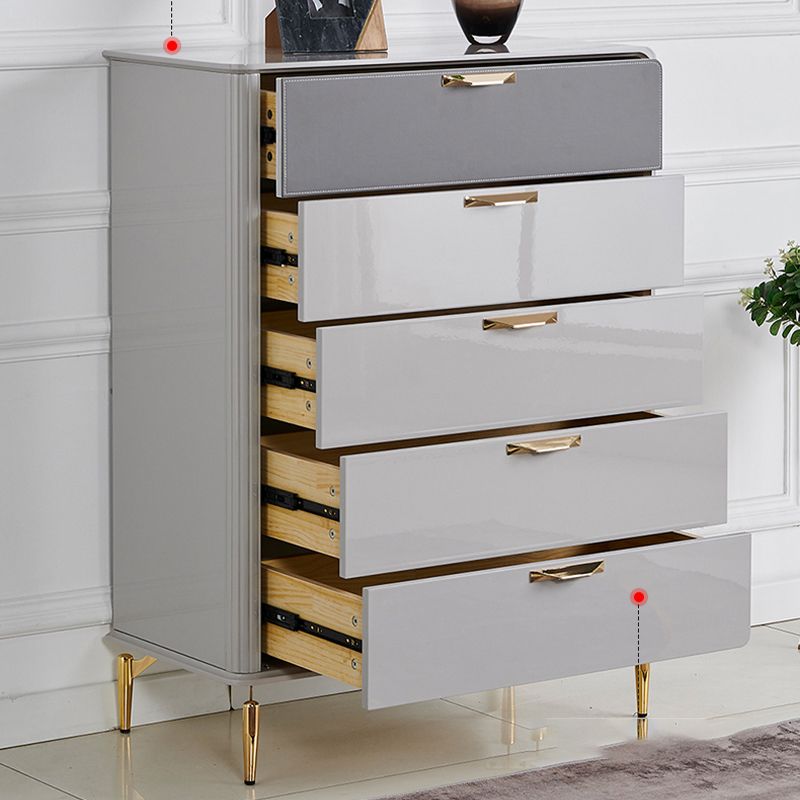 15.6-inch Width Storage Chest Classic Glam Storage Chest Dresser