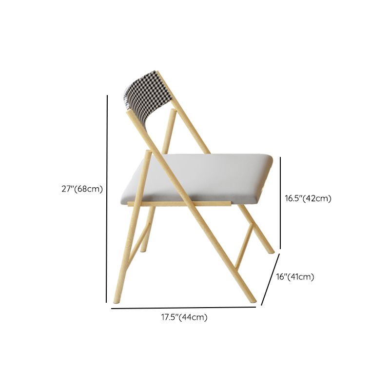 Folding Dining Table Set 1/3/5/7 Pcs Stone Top Dining Table with Upholstered Chairs