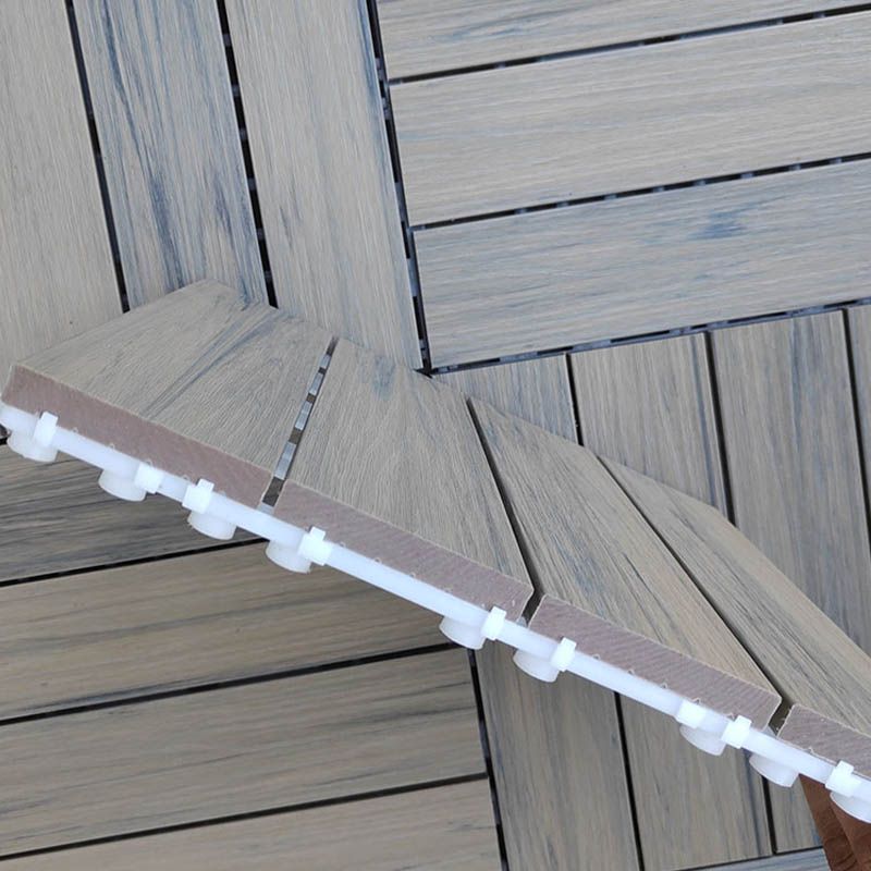 Outdoor Deck Flooring Tiles Composite Waterproof Patio Flooring Tiles