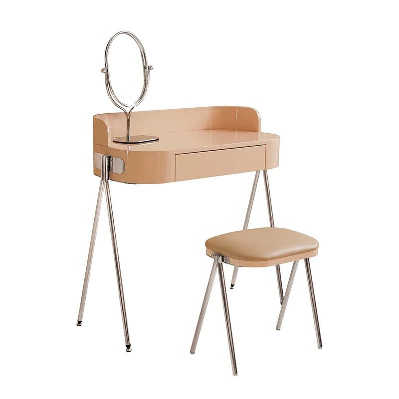 Make-up Vanity With Drawer Wooden 1 Drawers Contemporary Bedroom