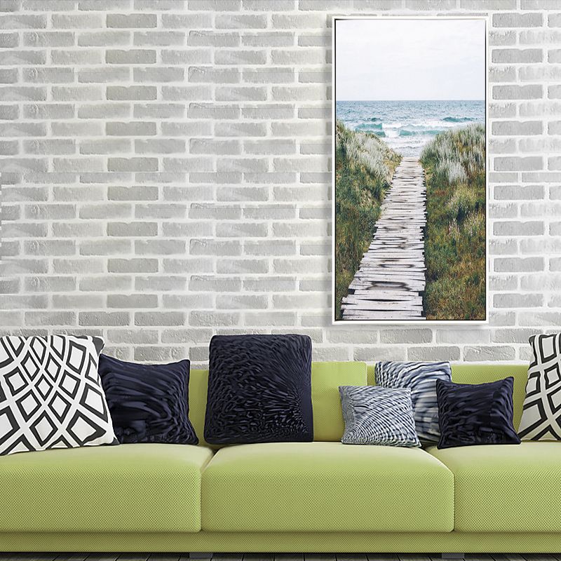 Miraculous Seaside Path Wall Decor for Living Room in Soft Color, Multiple Sizes