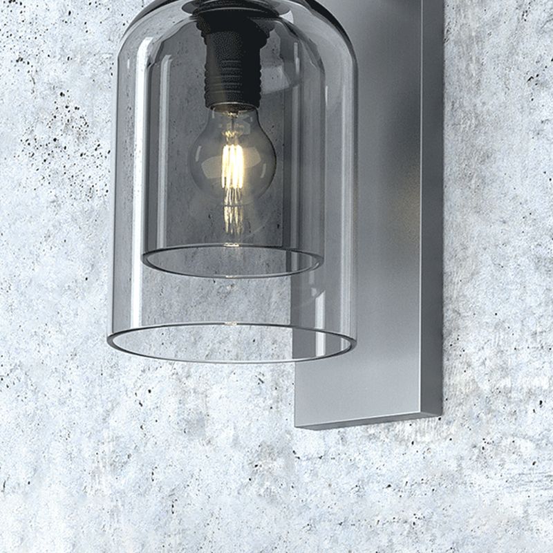 Lámpara moderna de luz de pared de la pared de cilindro lámpara de montaje de pared de 1 luce para pasillo