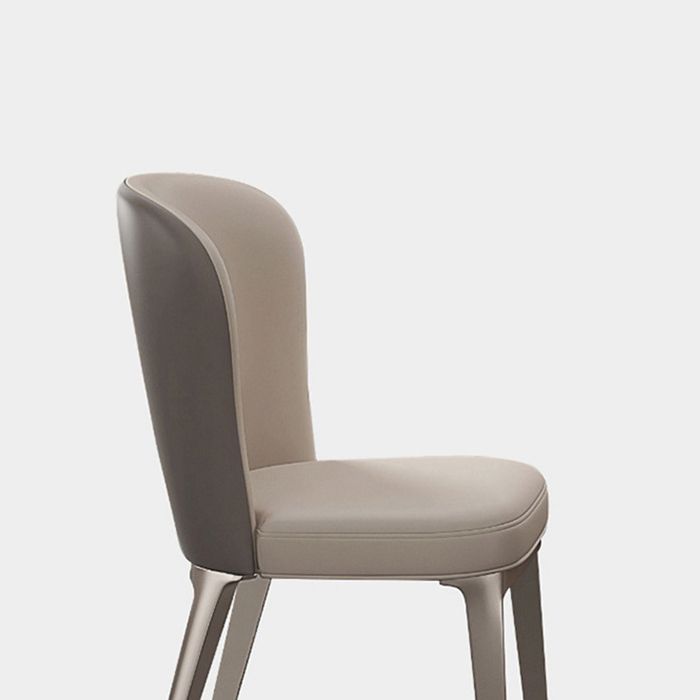 1/4/5/6/7 PCS Metal Glam Glam Dining Room Ensemble avec une table de dinet de table rectangle