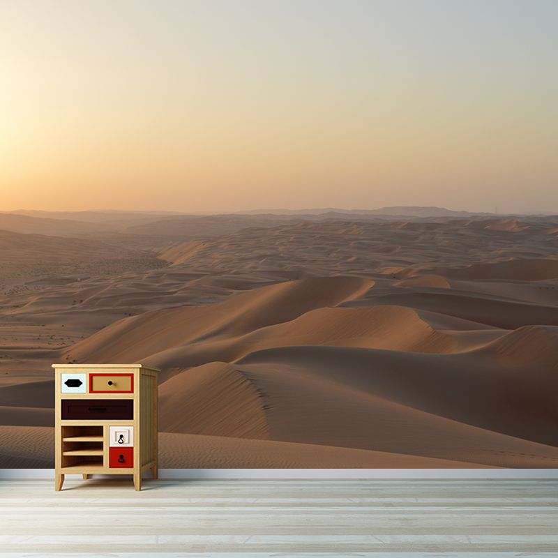 Desert Mural Wallpaper Modern Bedroom Decoration, Custom Size Available