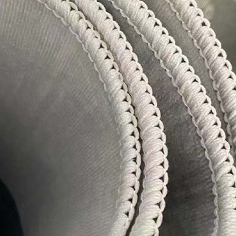 Contemporary Houndstooth Print Rug Polyester Area Carpet Pet Friendly Indoor Rug for Living Room