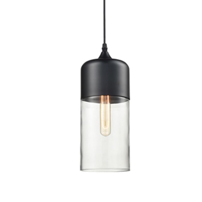 1 Light Pendelleuchte Leuchte für Industrieglas hängende Anhängerleuchten für das Restaurant