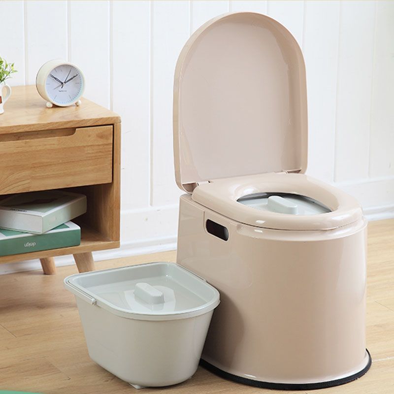 Contemporary Plastic Toilet Floor Mounted Toilet Bowl for Bathroom