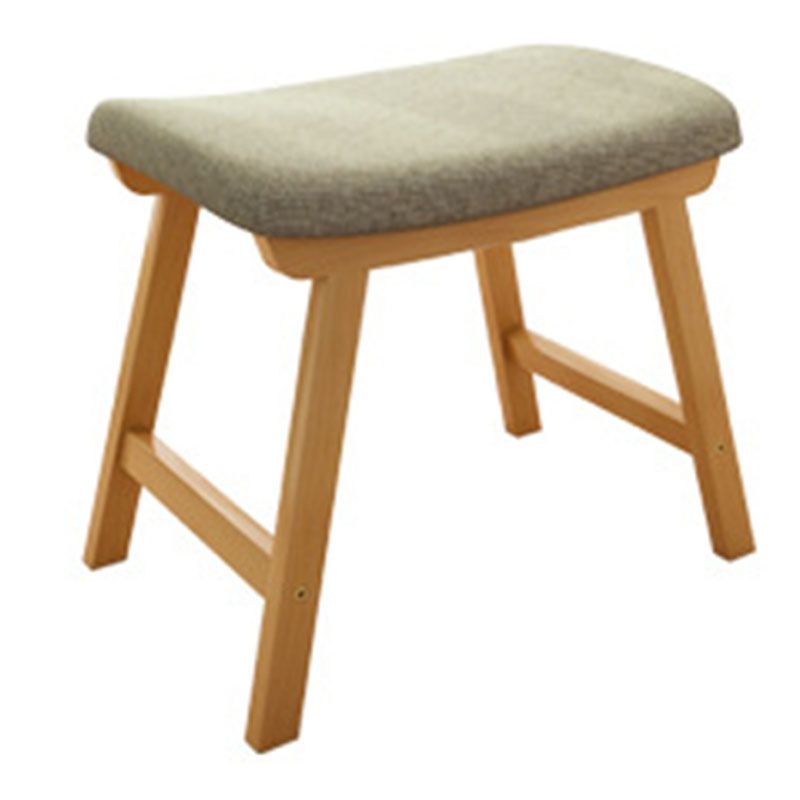 Cotton Standard Stool Modern Style Simple Household Rectangular Stool