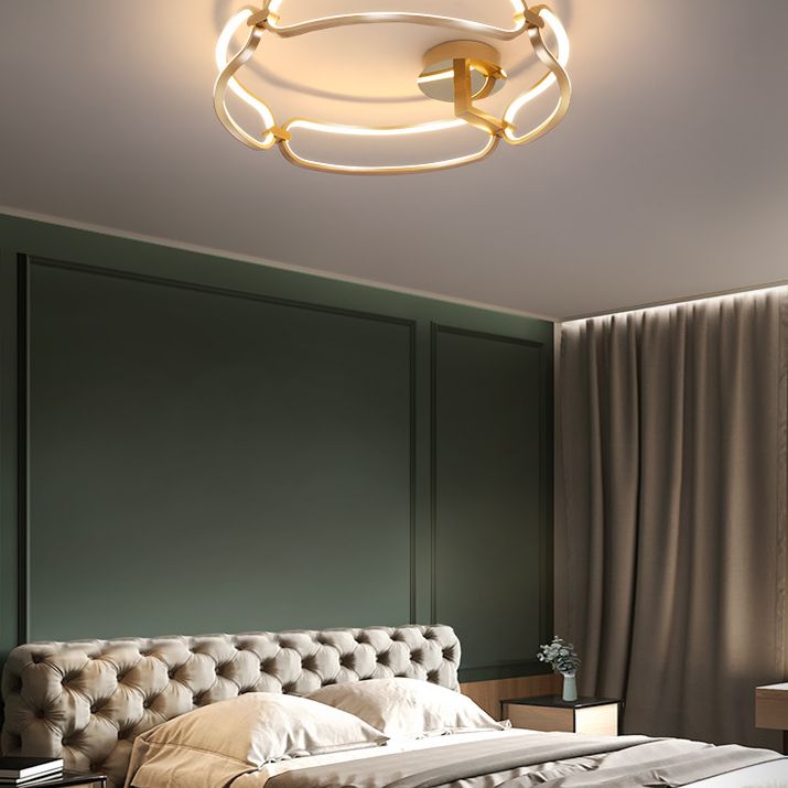 Sphère semi-flush plafonne