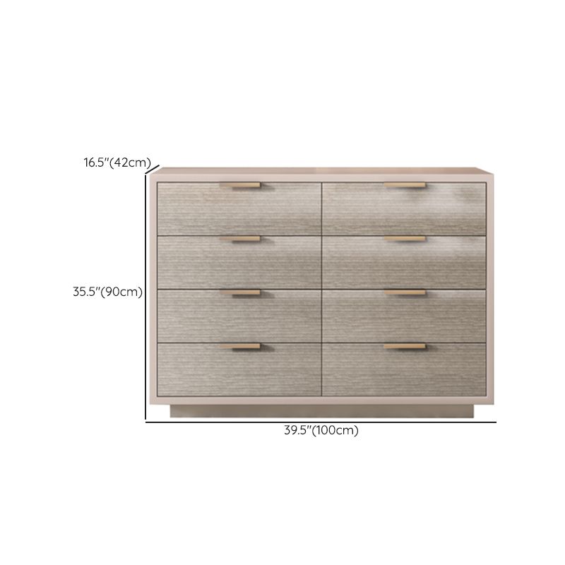 16.38-inch Width Storage Chest Modern Wooden Storage Chest Dresser