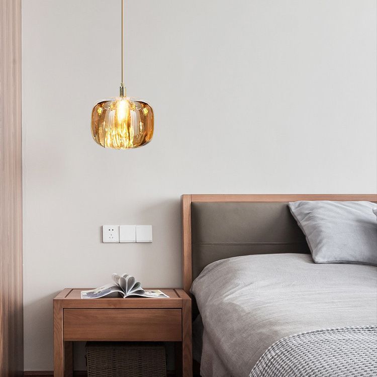 1 pendentif en verre léger Louteurs de plafond modernes suspendus suspendus pour salle à manger