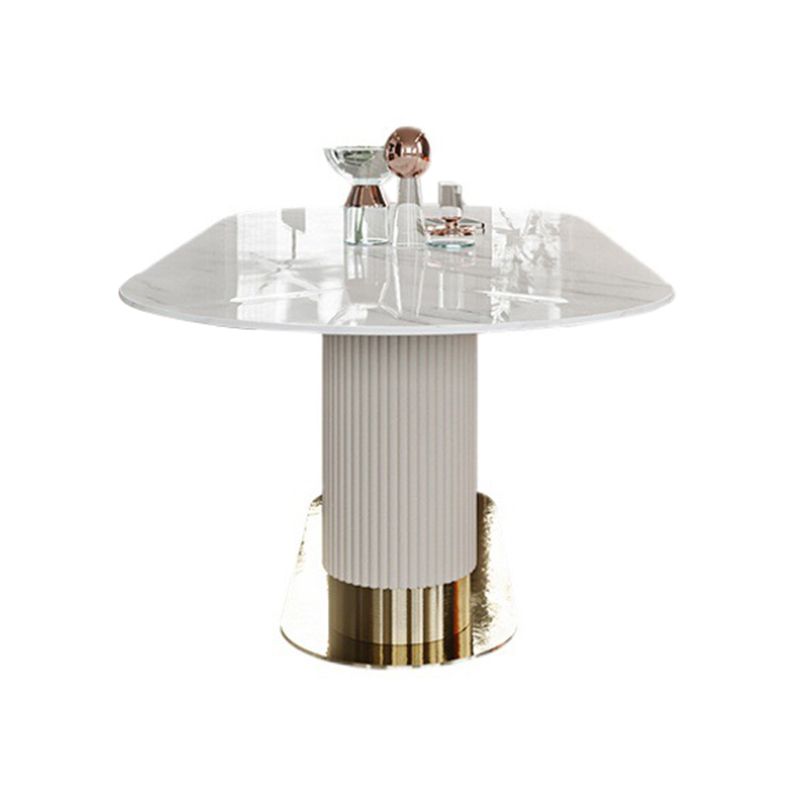 Modern Dining Sintered Stone Table Dining Oval Table for Home