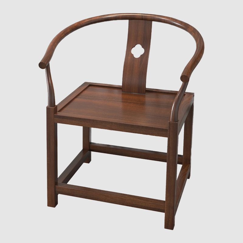 Sillas de comedor de madera tradicionales, silla lateral trasera Windsor para uso en restaurantes