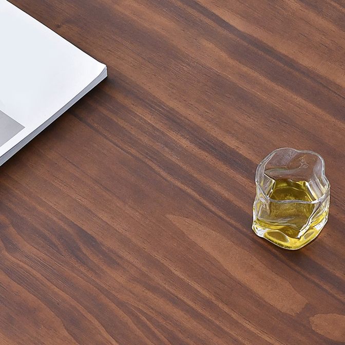 Black Iron Tripod Base Dining Table Modern Industrial Solid Wood Top Table